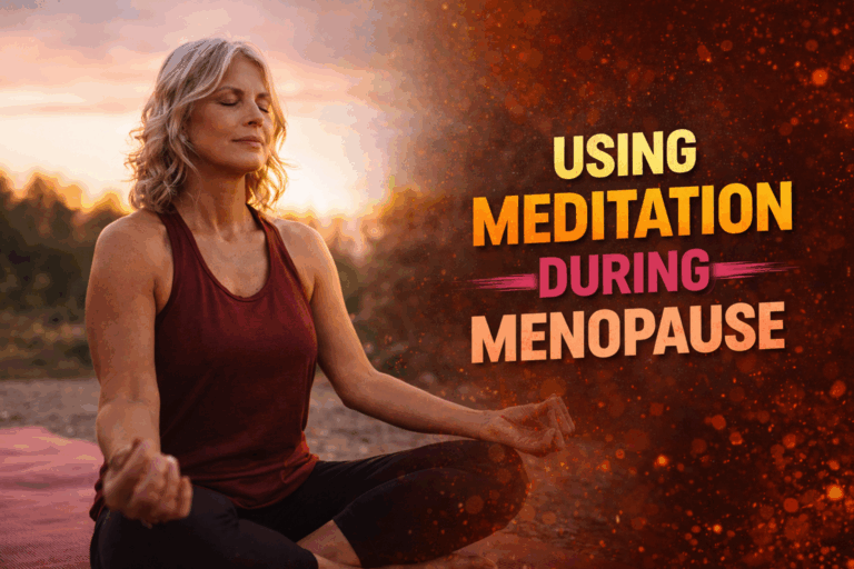 Meditation helps menopause