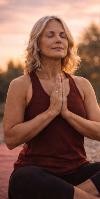 Meditation helps Menopause Symptoms