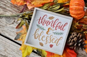 Thankful and blessed women